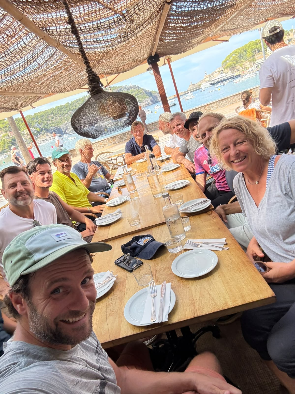 Lunch after the hike in Port de Sóller
